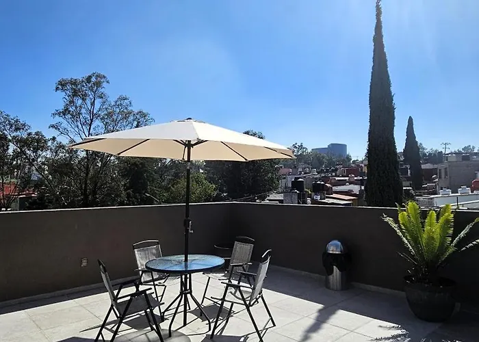 R01 At Itesm Cem Full Services, Shared-kitchen, Smart Tv, Parking, Balcony Apartment