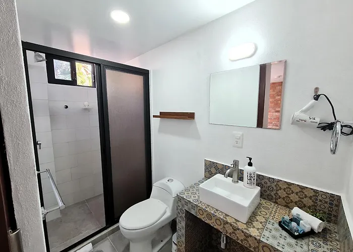 Apartment R01 At Itesm Cem Full Services, Shared-kitchen, Smart Tv, Parking, Balcony